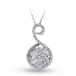 0.40 ct.Diamond Pendant - 2