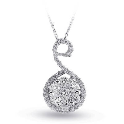 0.40 ct.Diamond Pendant - 2