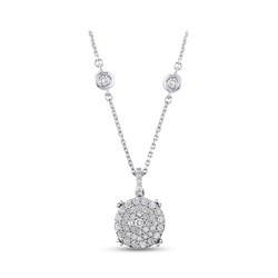 0.38 ct.Diamond Pendant - 1