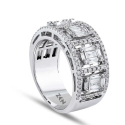 1.16 ct.Baguette Diamond Ring - 6