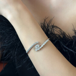 1.17 ct.Baguette Diamond Bracelet - 2