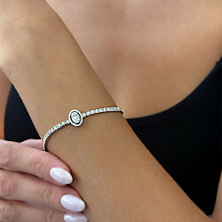 1.20 ct.Baguette Diamond Bracelet - Zen Diamond