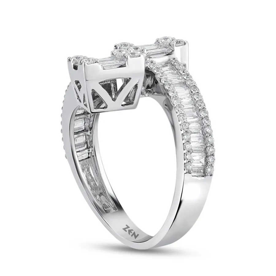 1.22 Carat Baguette Diamond Ring - 2