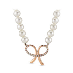 Pearl Diamond Pendant - 2