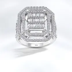 1.25 ct.Baguette Diamond Ring - 1