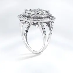 1.25 ct.Baguette Diamond Ring - 2