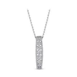 0.58 ct.Diamond Pendant - 2