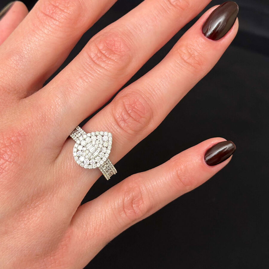 1.26 Carat Design Diamond Ring - 2