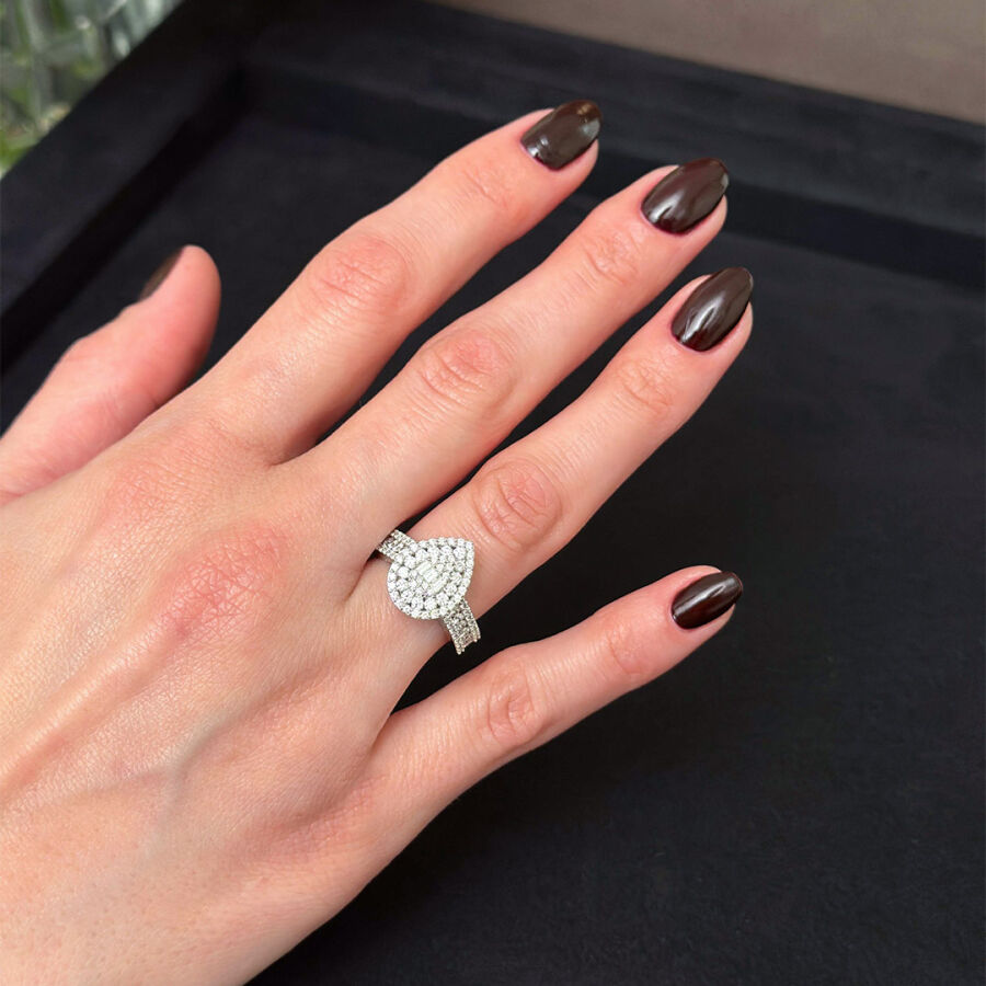 1.26 Carat Design Diamond Ring - 1