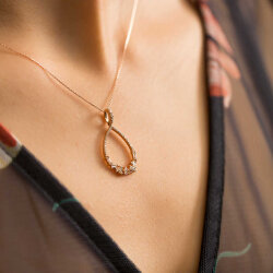 0.32 ct.Diamond Pendant - 1