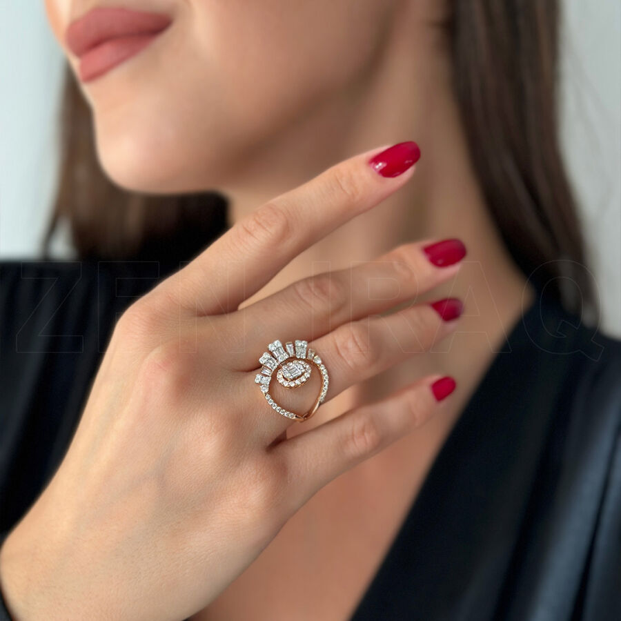 1.27 Carat Baguette Diamond Ring - 1