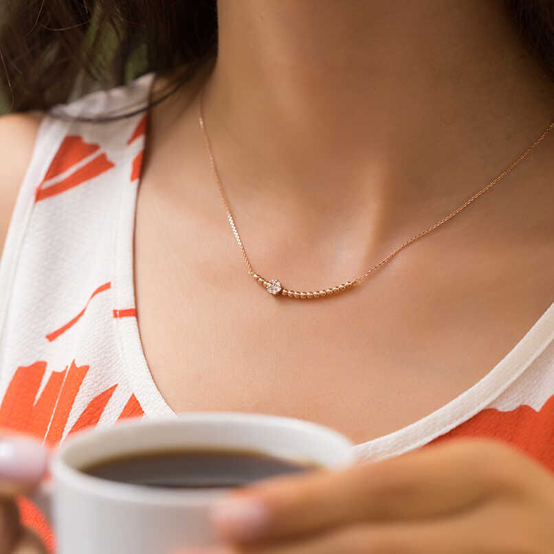 0.18 ct.Diamond Pendant - 2