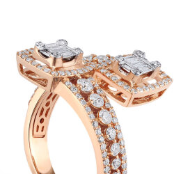 1.28 Carat Baguette Diamond Ring - 5