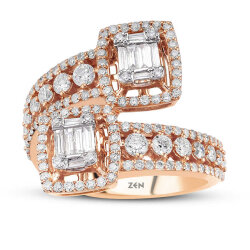 1.28 Carat Baguette Diamond Ring - 1