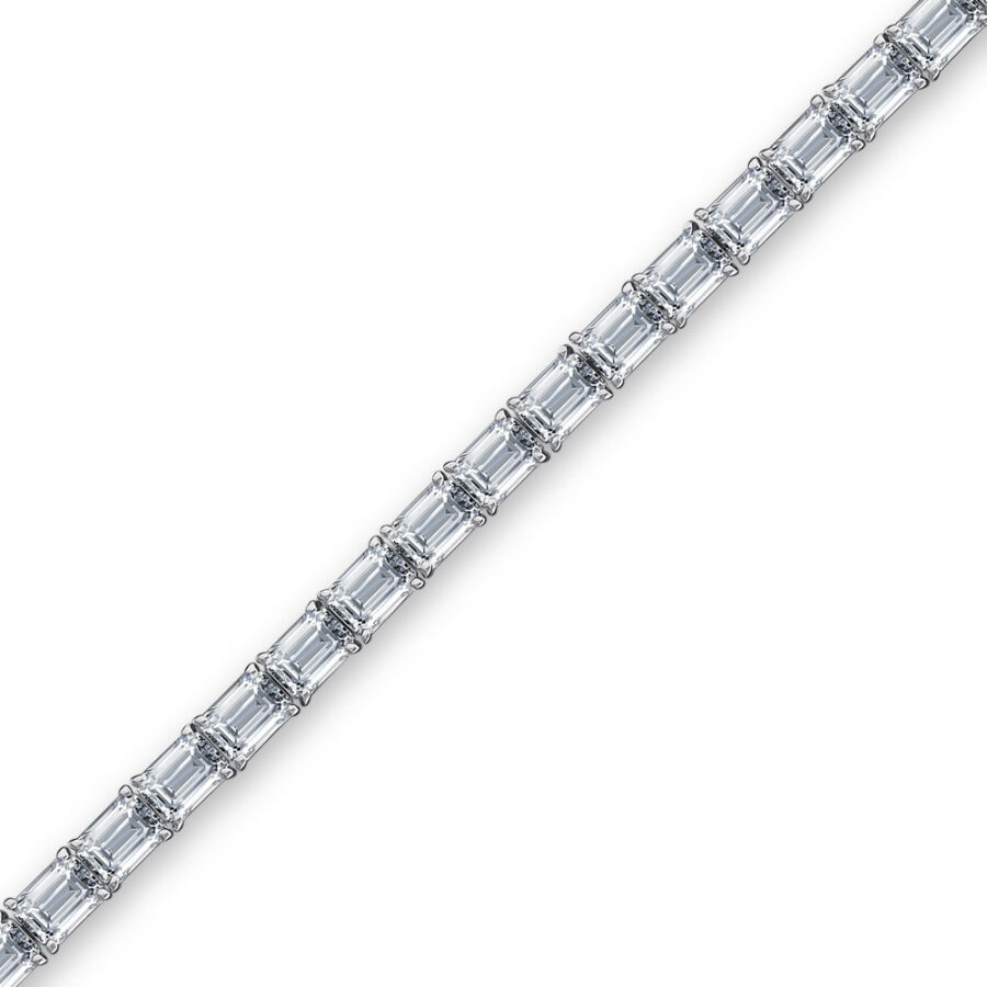 12.80 ct.Diamond Tennis Bracelet - 2