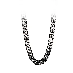 1.30 Carat Black Diamond Stainless Steel Men's Pendant - Zen Diamond