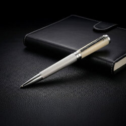 1.30 Carat Diamond Silver Pen - Zen Diamond
