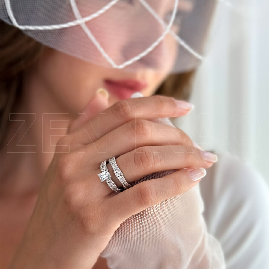 1.30 ct.Twins Diamond Ring - 2