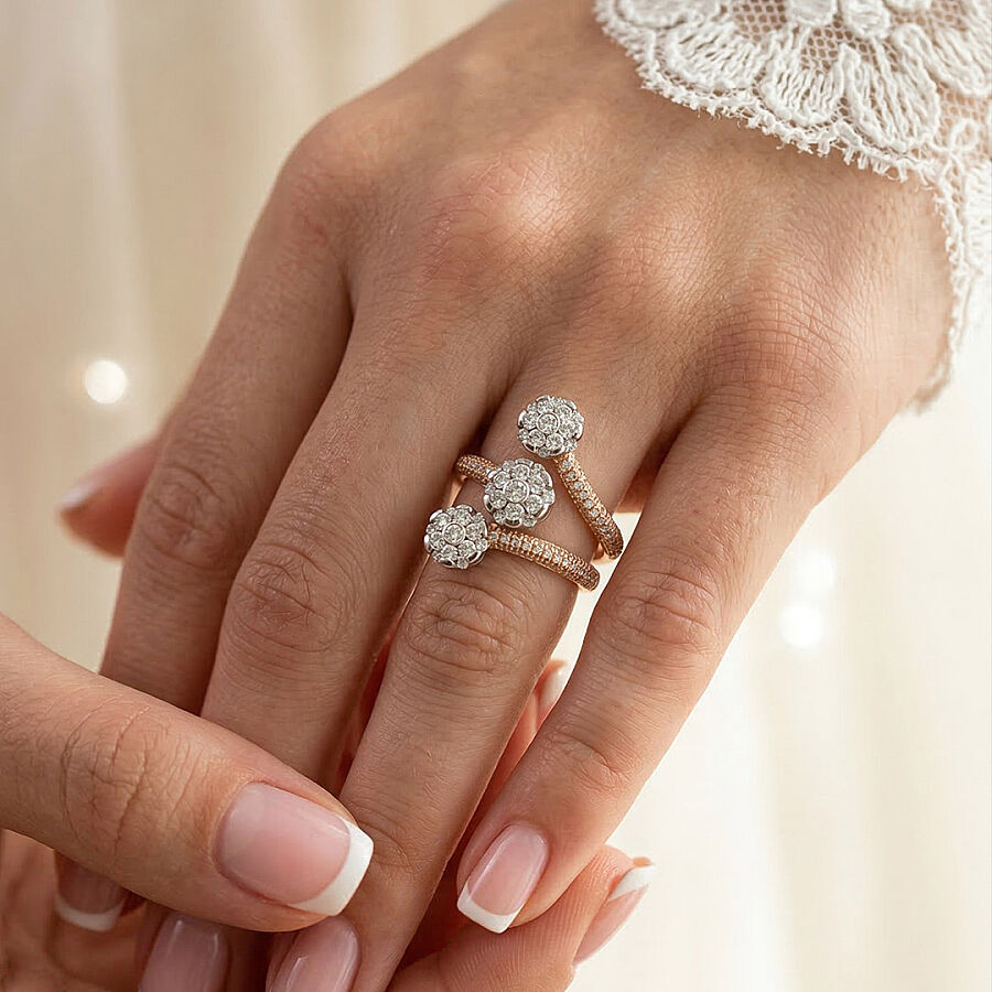 1.31 Carat Design Diamond Ring - 1