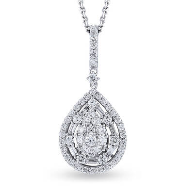 1.02 ct.Diamond Pendant - 2