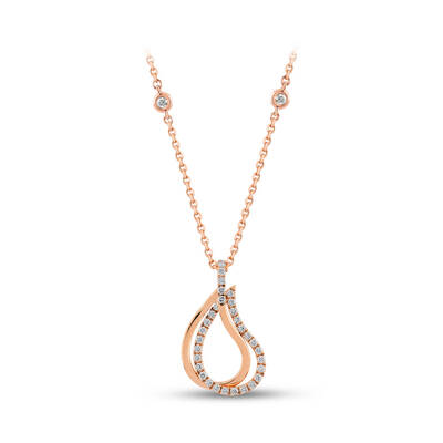 0.19 ct.Diamond Pendant - 1