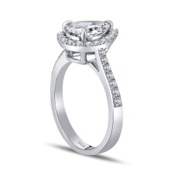 1.33 ct.Pear Solitaire Diamond Ring - 2