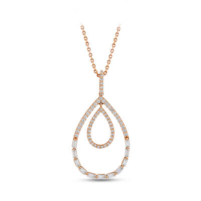 0.42 ct.Diamond Pendant - 2