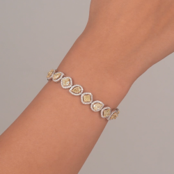 13.68 ct.Design Diamond Bracelet - 1