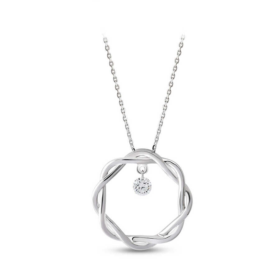 0.10 ct.Diamond Pendant - 3