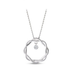 0.10 ct.Diamond Pendant - 2