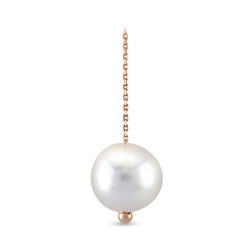 0.62 ct.Pearl Diamond Pendant - 2