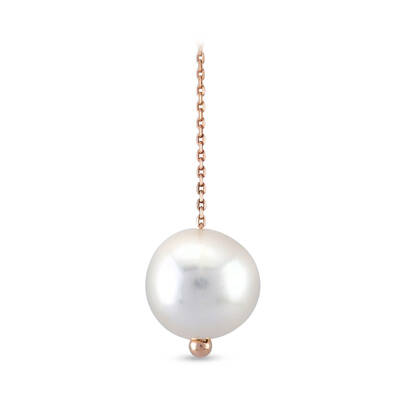 0.62 ct.Pearl Diamond Pendant - 2