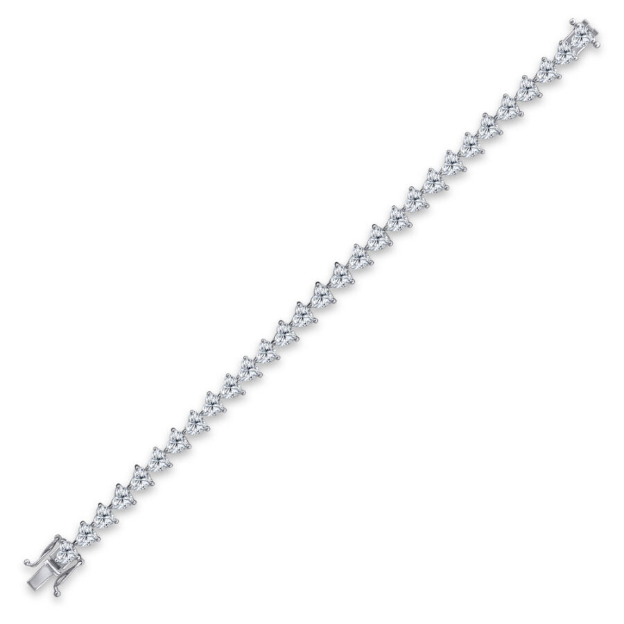 13.80 ct.Diamond Tennis Bracelet - 1
