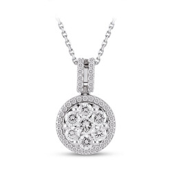 0.68 ct.Diamond Pendant - 2