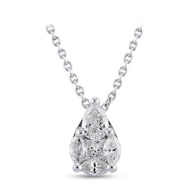 0.44 ct.Diamond Pendant - 2