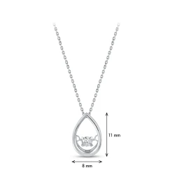 0.08 ct.Diamond Pendant - 3
