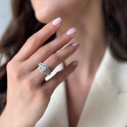 1.42 Carat Baguette Diamond Ring - Zen Diamond