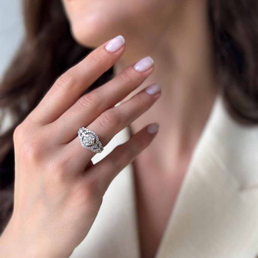 1.42 Carat Baguette Diamond Ring - 1