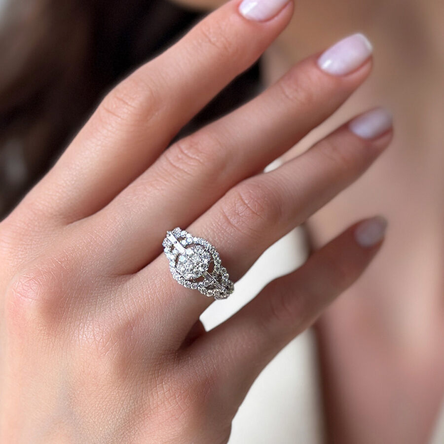 1.42 Carat Baguette Diamond Ring - 2