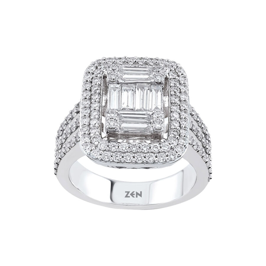 1.44 Carat Baguette Diamond Ring - 1
