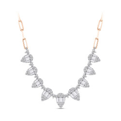 1.45 ct.Baguette Diamond Pendant - 4