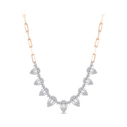 1.45 ct.Baguette Diamond Pendant - 3