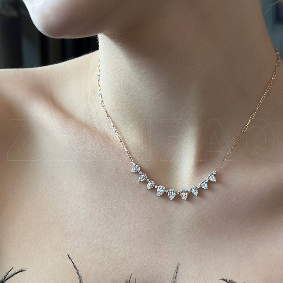 1.45 ct.Baguette Diamond Pendant - 2