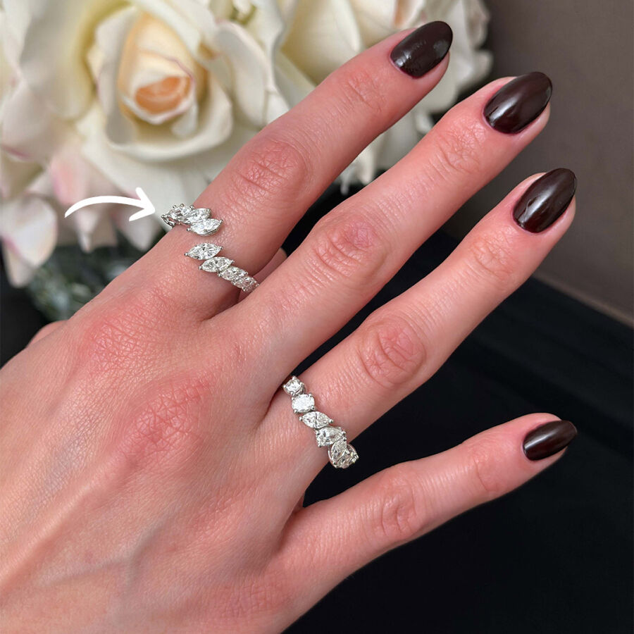 1.50 Carat Marquise Diamond Ring - 1