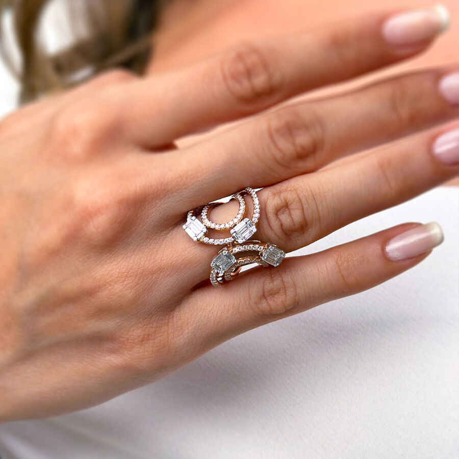 1.52 Carat Design Diamond Ring - 1