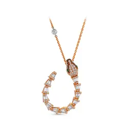 1.52 ct.Emerald Diamond Pendant - 3