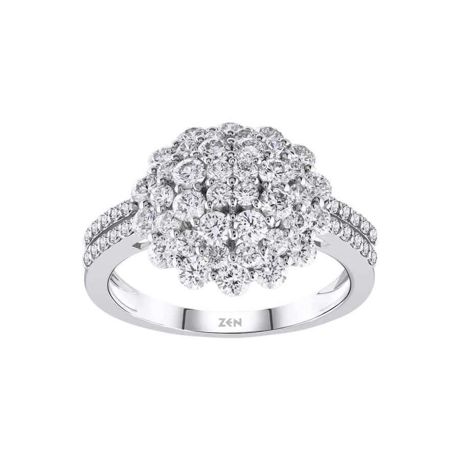 1.56 Carat Design Diamond Ring - 1