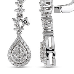 0.65 ct.Diamond Earring - 2