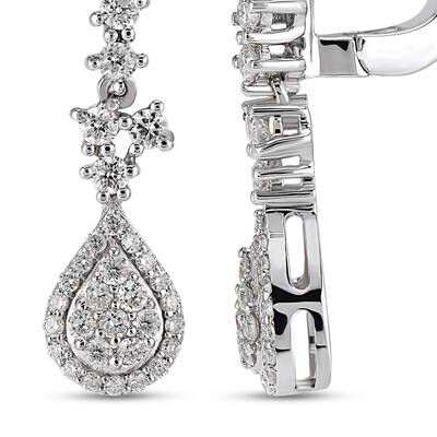 0.65 ct.Diamond Earring - 2