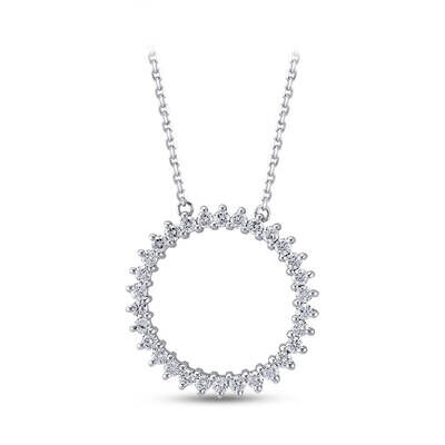 1.66 Carat Diamond Pendant - 4